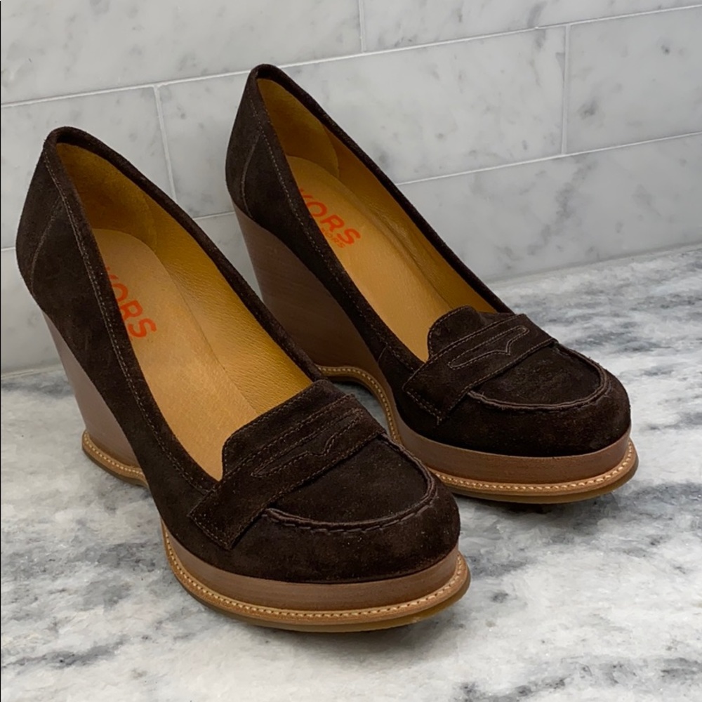 Michael Kota Loafer Wedges